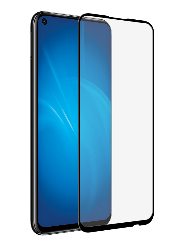 Защитное стекло mObility для Huawei P40 Lite E Full Screen Full Glue Black УТ000021160