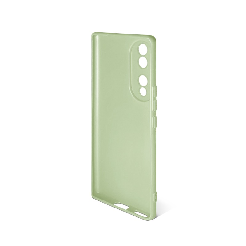 Чехол DF для Honor 70 Silicone Light Green hwCase-115