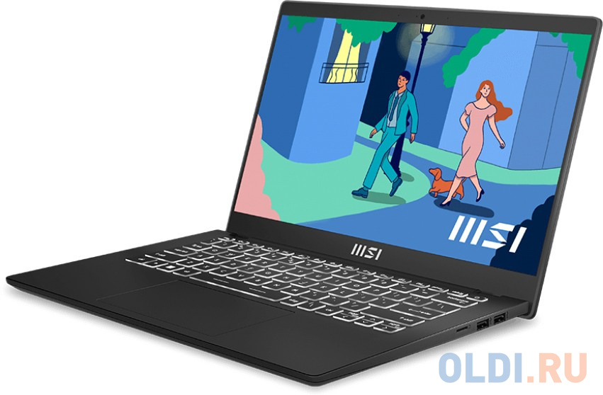 Ноутбук MSI Modern 14 C12M-262RU 14" 1920x1080 Intel Core i5-1235U SSD 256 Gb 8Gb WiFi (802.11 b/g/n/ac/ax) Bluetooth 5.2 Intel Iris Xe Graphics в Москвe