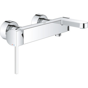 Смеситель для ванны Grohe Plus с душевым гарнитуром, хром (33553003, 27394002)