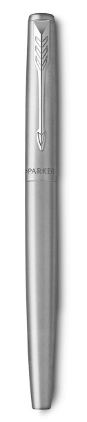 Ручка перьевая Parker Jotter Core F61 Stainless Steel CT M, нержавеющая сталь, колпачок, блистер (2031012)