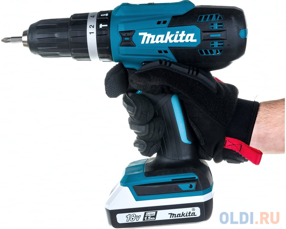 Дрель-шуруповёрт Makita HP488DWE