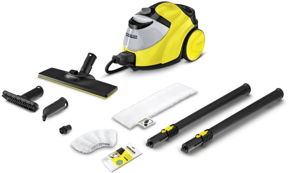 Пароочиститель напольный Karcher EasyFix SC 5 2200Вт (1.512-530.0) желтый/черный в Москвe