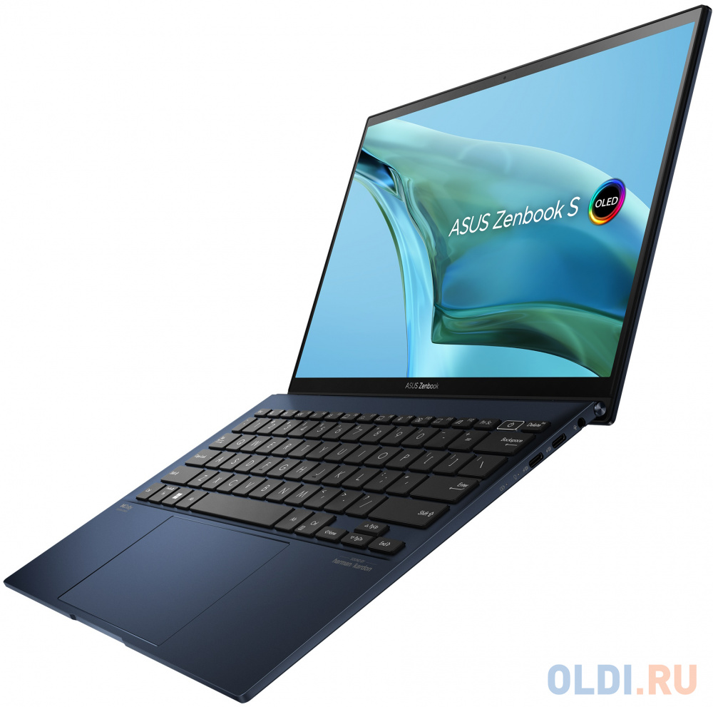 Ноутбук ASUS Zenbook S 13 UM5302TA-LV562W AMD Ryzen 7 6800U/16GB/SSD512GB/13.3&quot;/2.8K (2880x1800)/OLED)/Win11/Ponder Blue (90NB0WA3-M00UP0)