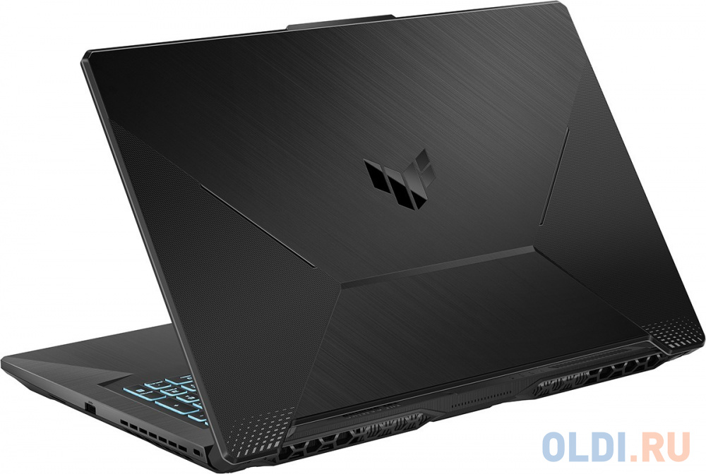 Ноутбук Asus TUF Gaming F17 FX706HF-HX014 Core i5 11400H 16Gb SSD512Gb NVIDIA GeForce RTX 2050 4Gb 17.3" IPS FHD (1920x1080) noOS black WiFi BT C