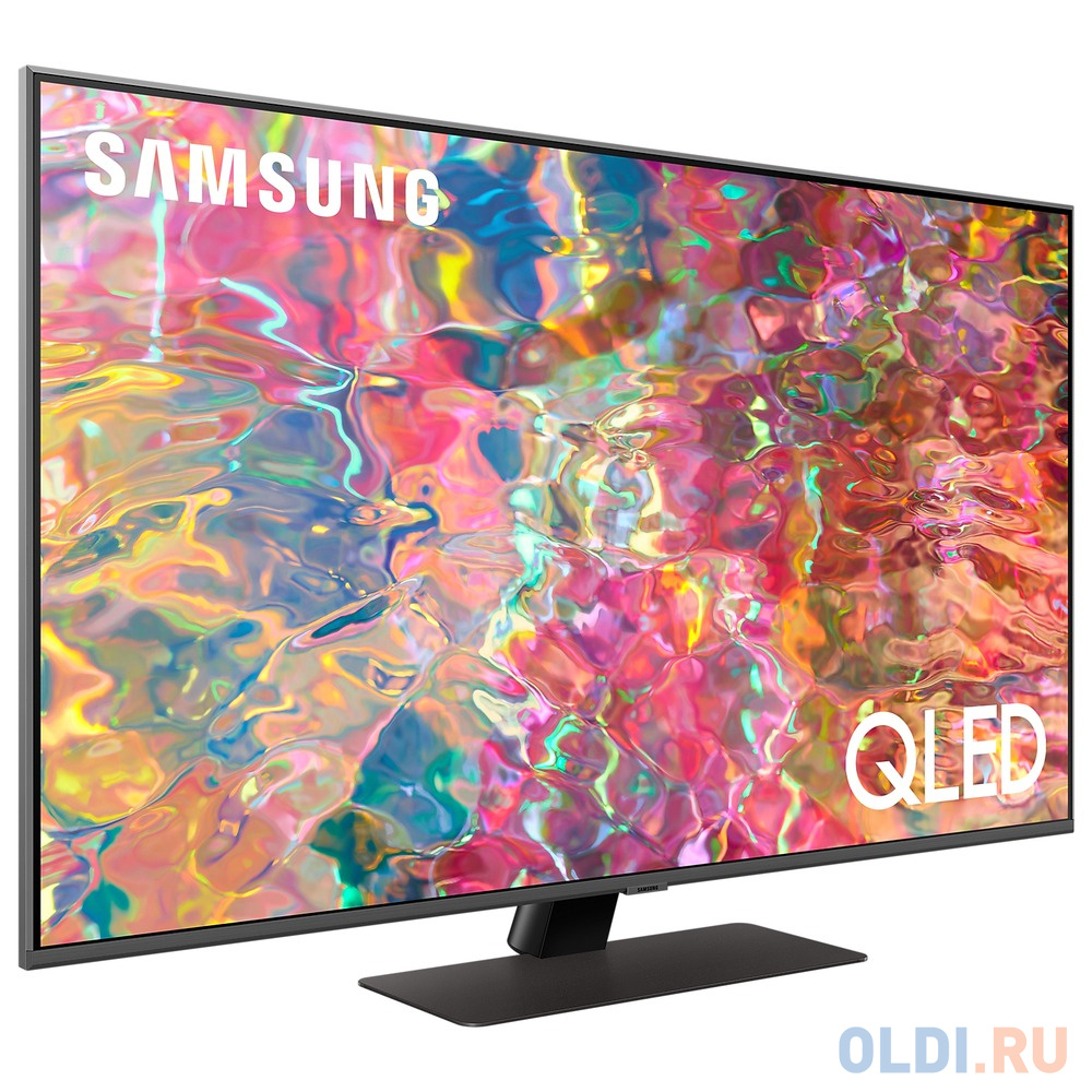 Телевизор 75" Samsung QE75Q80BAUXCE черный 3840x2160 120 Гц Wi-Fi Smart TV 4 х HDMI 2 х USB RJ-45 Bluetooth в Москвe