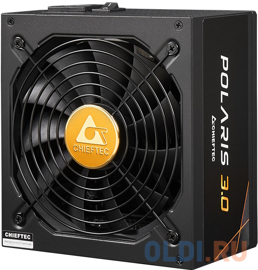 Chieftec Polaris 3.0 PPS-1050FC-A3 (ATX 3.0, 1050W, 80 PLUS GOLD, Active PFC, 140mm fan, Full Cable Management, Gen5 PCIe) Retail в Москвe