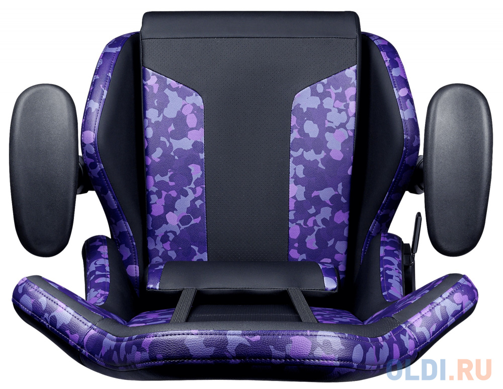 Кресло для геймеров Cooler Master Caliber R1S Gaming Chair Purple CAMO черно-фиолетовый