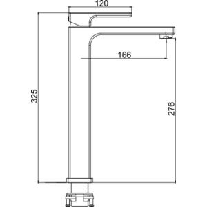 Смеситель для раковины Gappo G1017-2 хром белый (6959477697579)