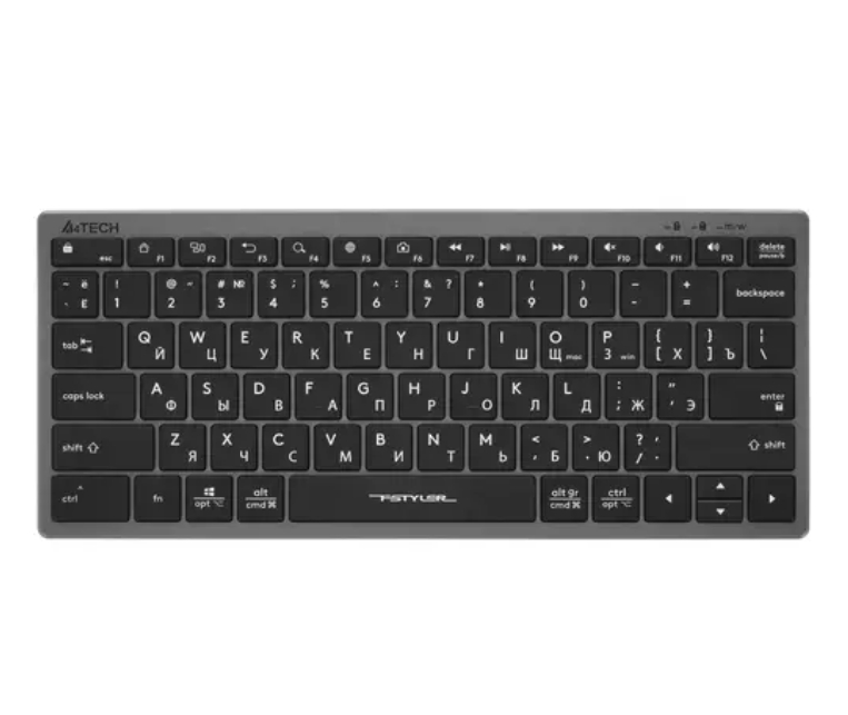 Клавиатура A4Tech Fstyler FX51 серый