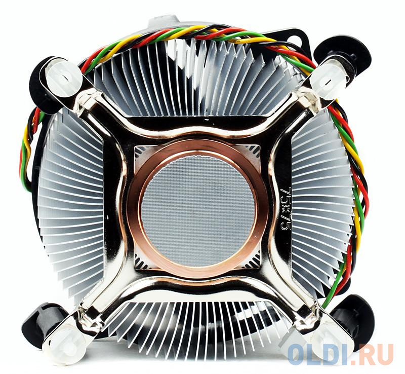 Радиатор с вентилятором Supermicro SNK-P0046A4 2U+ UP Server, LGA1156/1150/1155/1151, 90x90 x70.7, 2800RPM, 33.5dBA