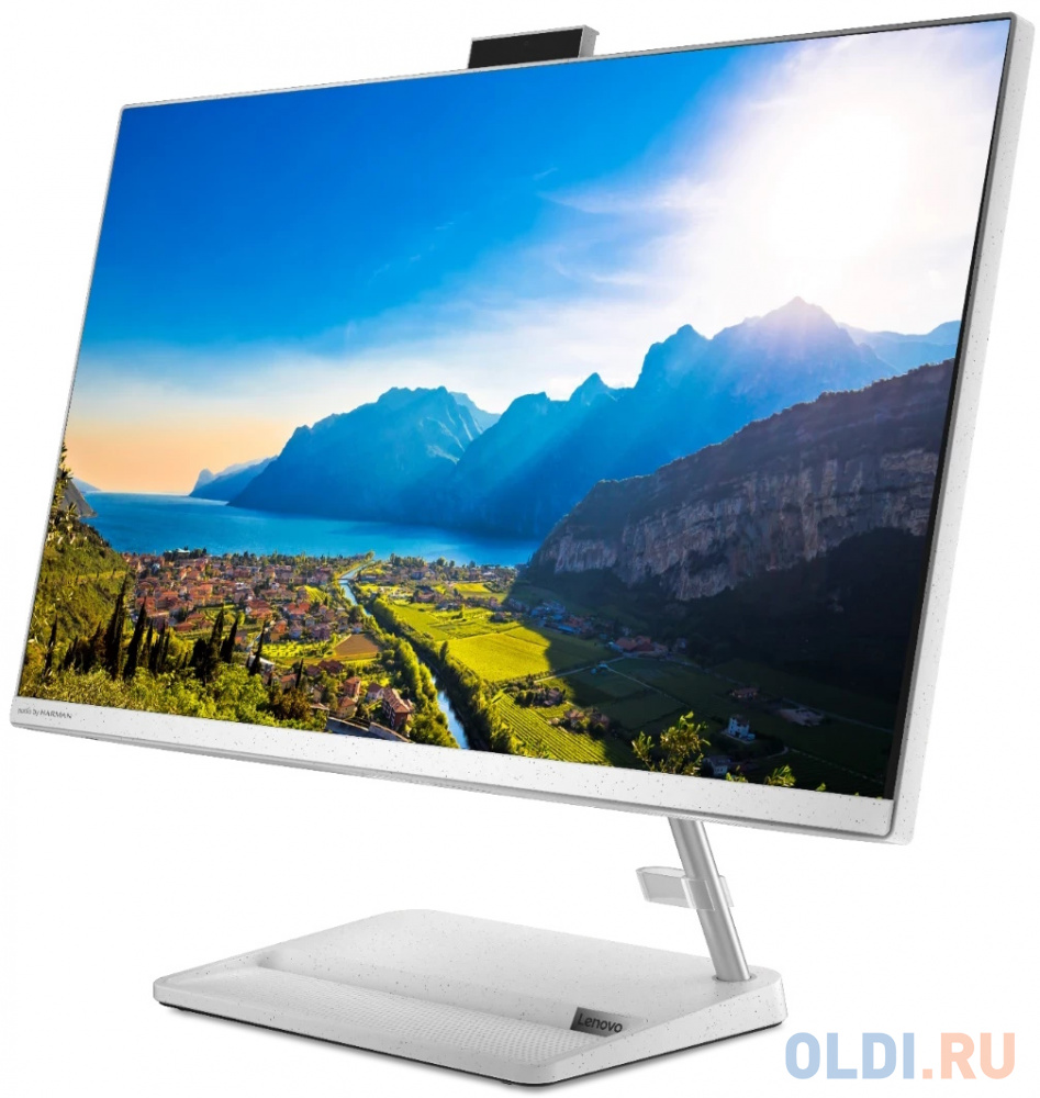 Lenovo IdeaCentre AIO 3 24ALC6 23.8" FHD (1920x1080) IPS 250N, Ryzen 5 7530U, 2x4GB DDR4 3200, 512GB SSD M.2, Radeon Graphics, WiFi, BT, HD Cam,