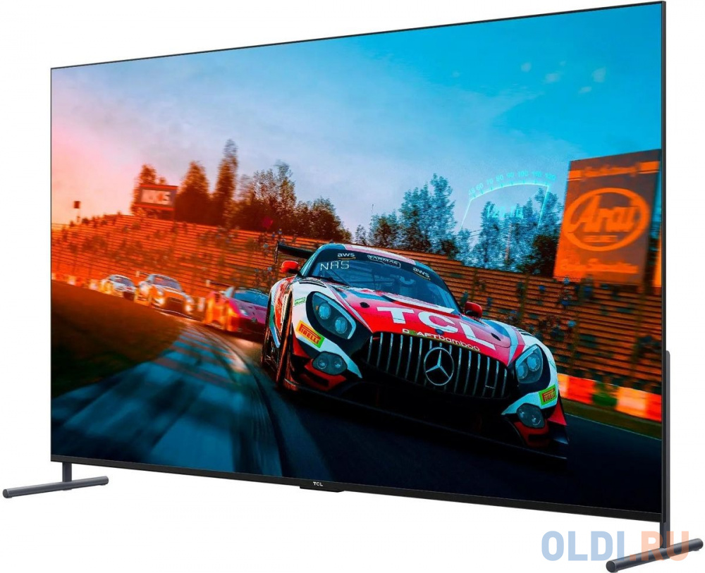 Телевизор QLED TCL 98" 98C745 черный 4K Ultra HD 120Hz DVB-T DVB-T2 DVB-C DVB-S DVB-S2 USB WiFi Smart TV (RUS)