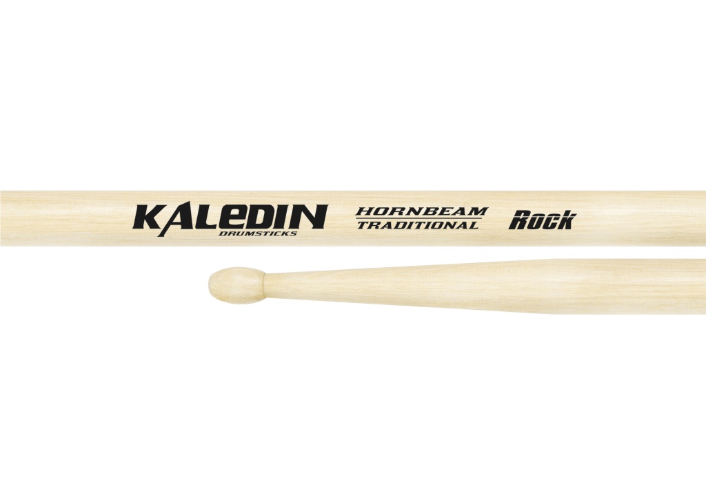 Барабанные палочки Kaledin Drumsticks 7KLHBRK Rock граб деревянный наконечник