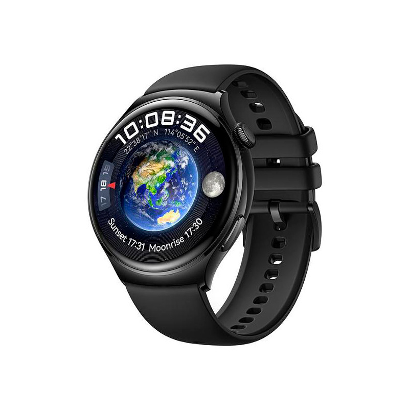 Умные часы Huawei Watch 4 ARC-AL00 Black-Black Strap 55020APA в Москвe