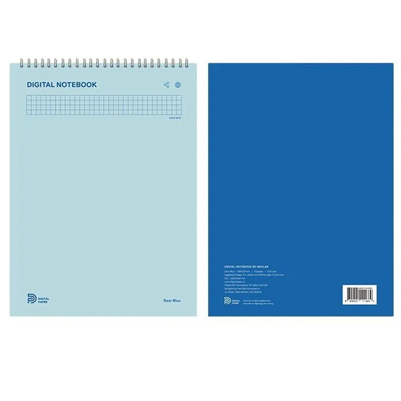 Тетрадь NeoLab Digital NoteBook 112 листов Gentle Blue NC-P0211A