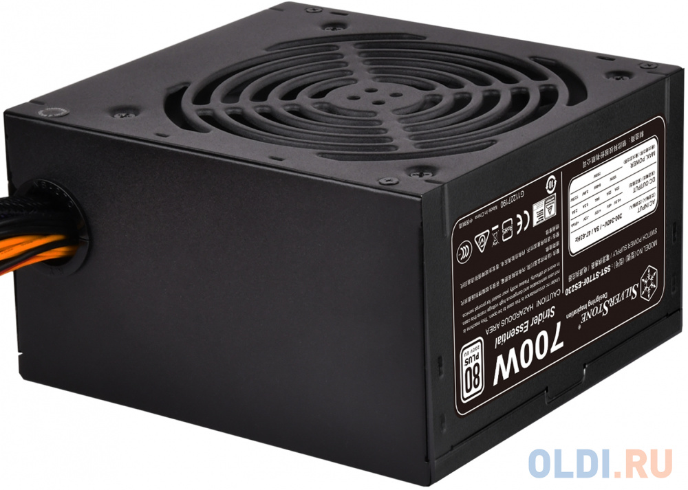 Блок питания Silverstone SST-ST70F-ES230 (700 Вт, чёрный, ATX v2.31, Active PFC, 120mm Fan, 80 Plus) в Москвe