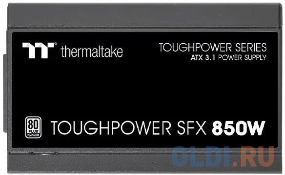 Блок питания Thermaltake SFX 850W Toughpower SFX850 Gen.5 80+ platinum (20+4pin) APFC 90mm fan 8xSATA Cab Manag RTL в Москвe