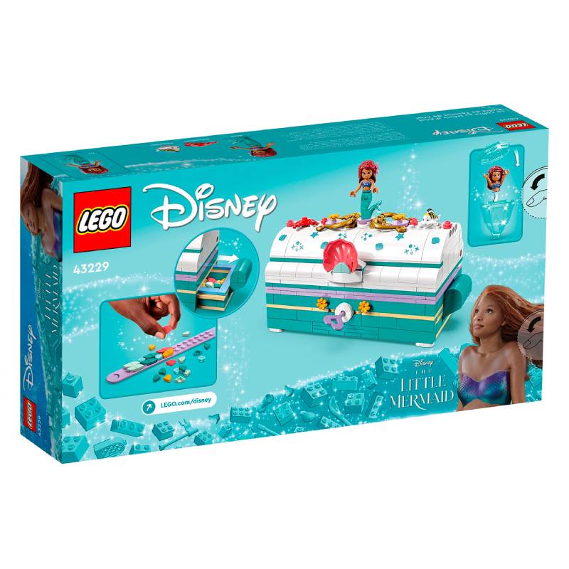 Конструктор Lego Disney Princess Сундук с сокровищами Ариэль 370 дет. 43229