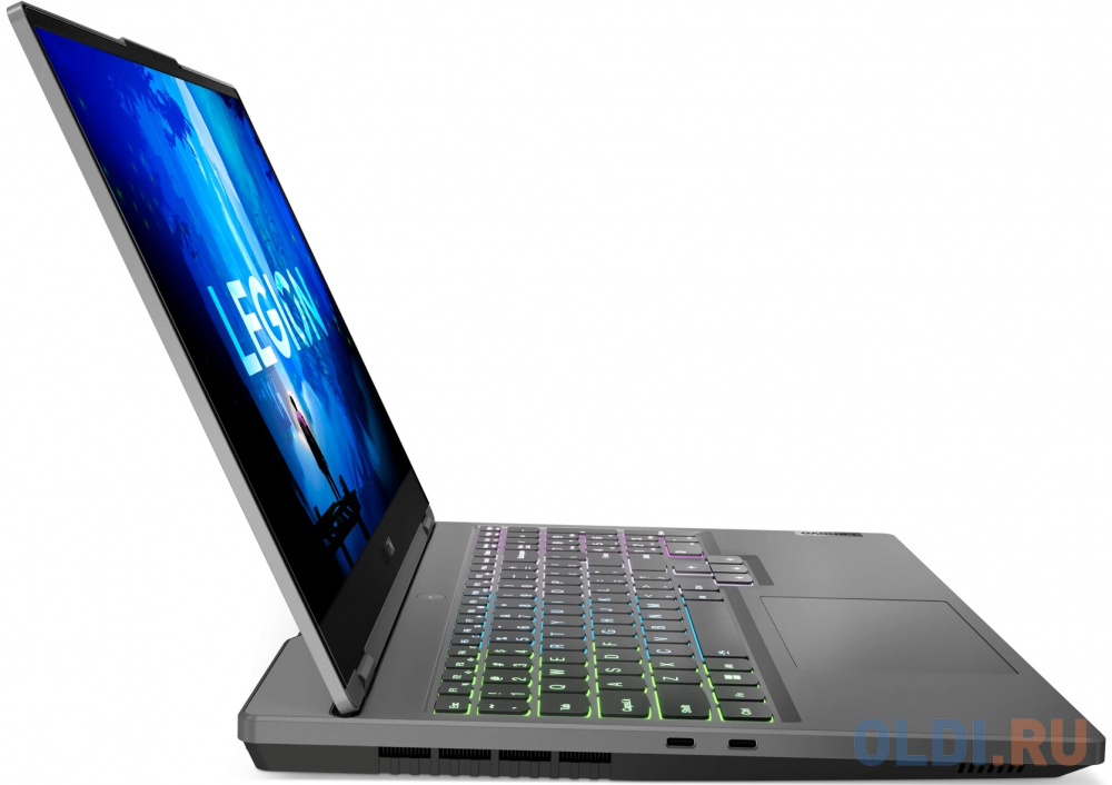 Ноутбук Lenovo Legion 5 15IAH7H Core i5 12500H 16Gb SSD512Gb NVIDIA GeForce RTX 3050 4Gb 15.6" IPS FHD (1920x1080) noOS grey WiFi BT Cam (82RC000 в Москвe