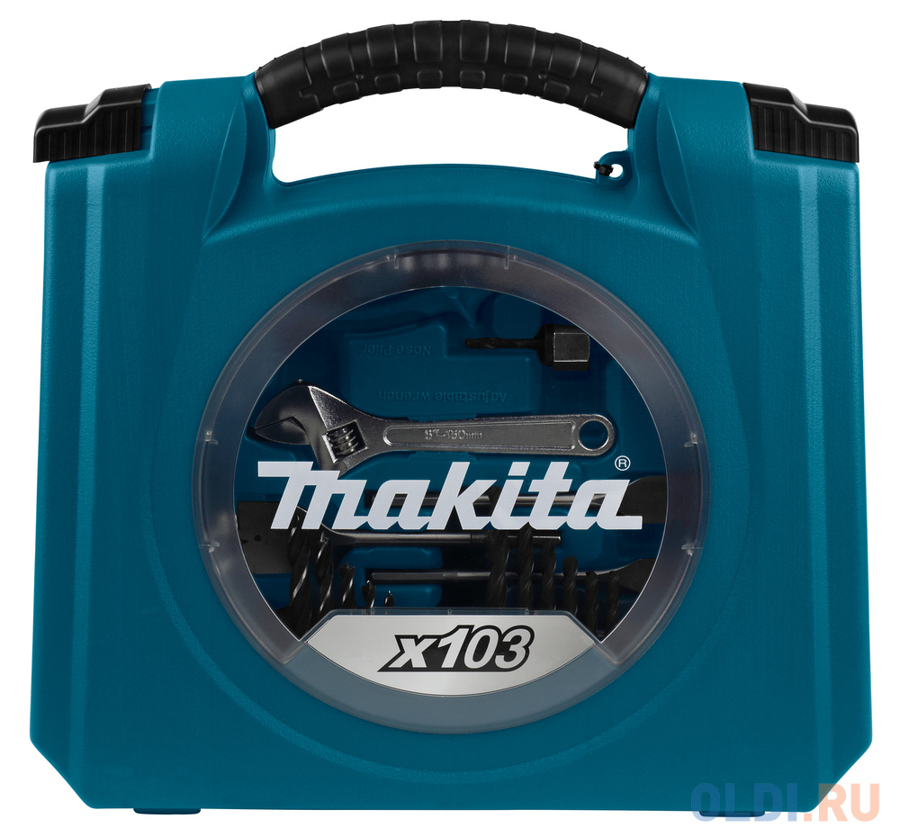 Набор принадлежностей Makita D-42042 103 предмета (жесткий кейс)