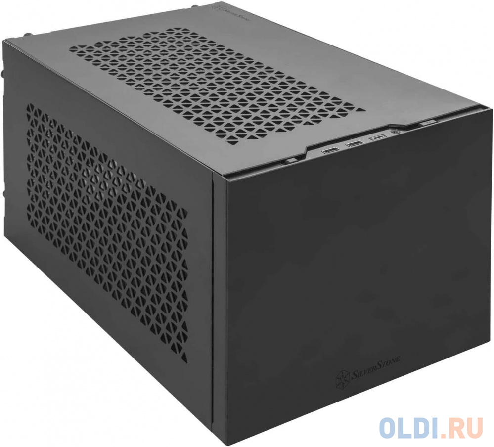 Корпус mini-ITX SilverStone SST-SG15B Без БП чёрный