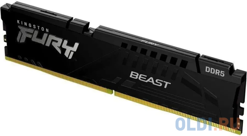 Оперативная память для компьютера Kingston Fury Beast DIMM 16Gb DDR5 6000 MHz KF560C36BBE2-16 в Москвe