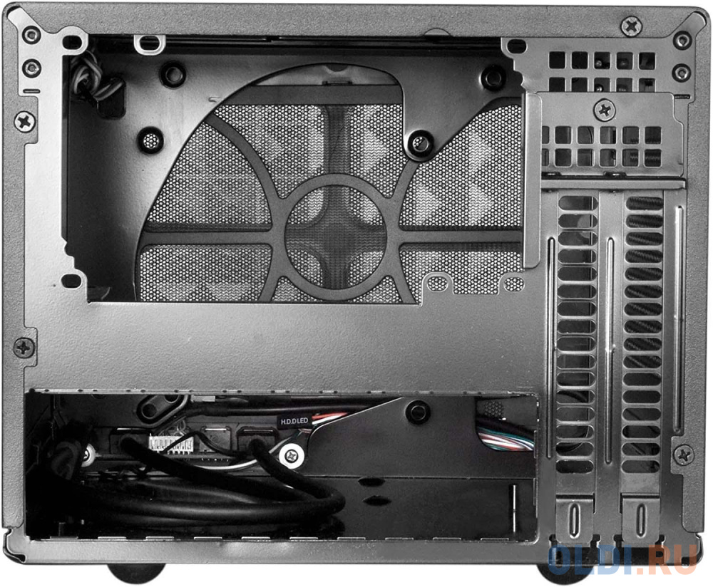 Корпус mini-ITX SilverStone SST-SG13B-C Без БП чёрный