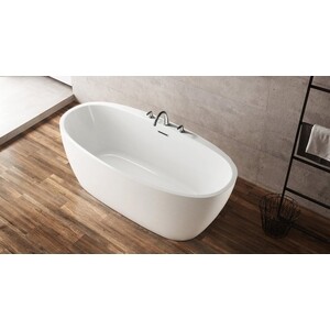 Акриловая ванна BelBagno 150x80 слив-перелив хром (BB404-1500-800) в Москвe