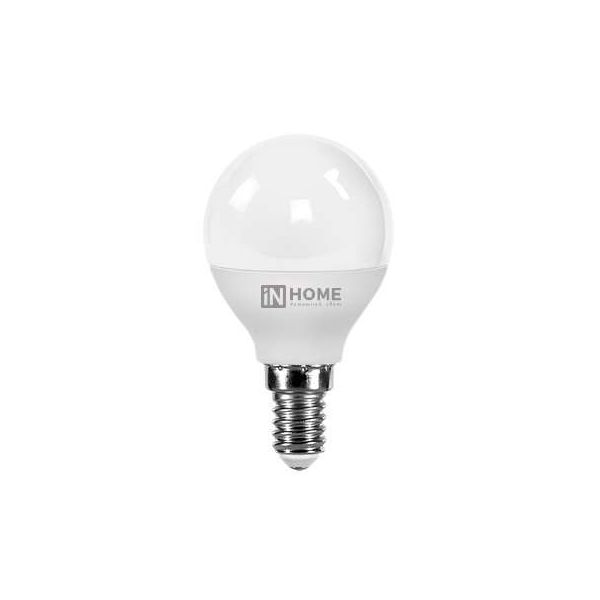 Лампа светодиодная LED-ШАР-VC 8Вт 230В E14 3000К 720лм IN HOME 4690612020549