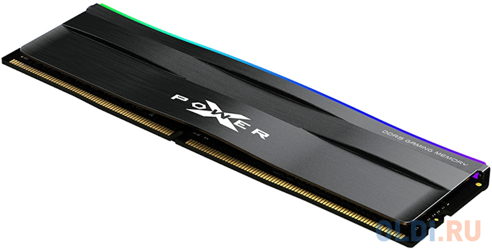 Модуль памяти Silicon Power 16GB 5600МГц XPOWER Zenith RGB DDR5 CL40 DIMM 2Gx8 SR Black