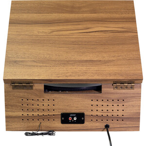 Виниловый проигрыватель Alive Audio FUSION Light Wood c Bluetooth и FM радио Комбайн 4-в-1 в Москвe