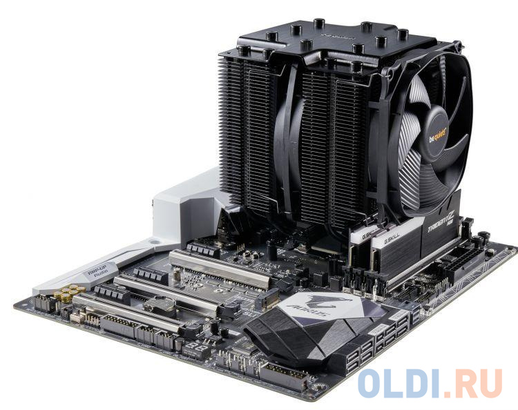 Кулер BE QUIET! DARK ROCK PRO 4 / LGA 115x,1366,2011,2066; AM2+,AM3+,AM4,FM1,FM2+ / 250W TDP / PWM / BK022