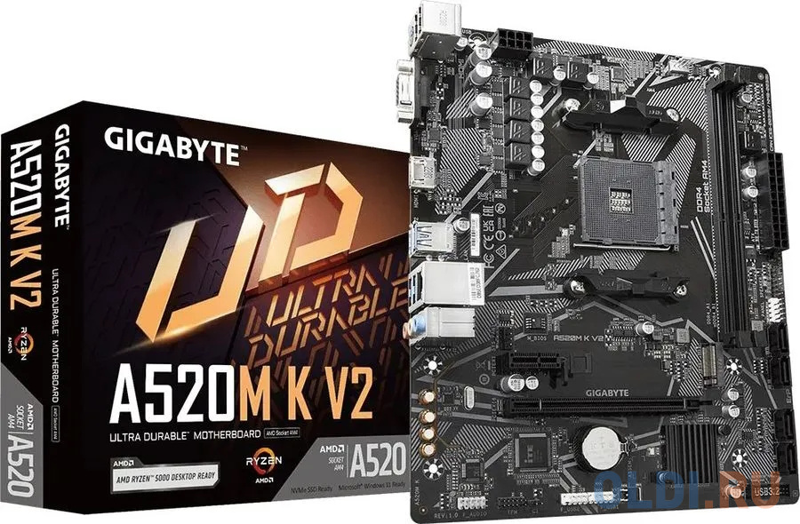 Материнская плата GigaByte A520M K V2 в Москвe