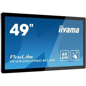 Монитор Iiyama TF4939UHSC-B1AG LCD 124,5 cm (49'') [16:9] 3840x2160(UHD 4K) IPS, Black