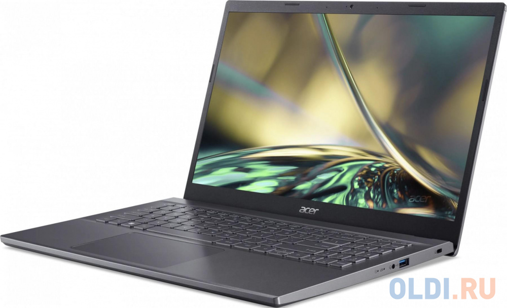 Ноутбук 15.6" IPS FHD ACER Aspire 5 A515-57G-53XL black (Core i5 1235U/16Gb/512Gb SSD/2050 4Gb/noOS) (NX.KMHER.002)