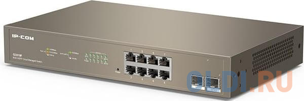 IP-COM G3310F Коммутатор управляемый, настенный, 1000 Мбит/сек, 8 port, SFPx2