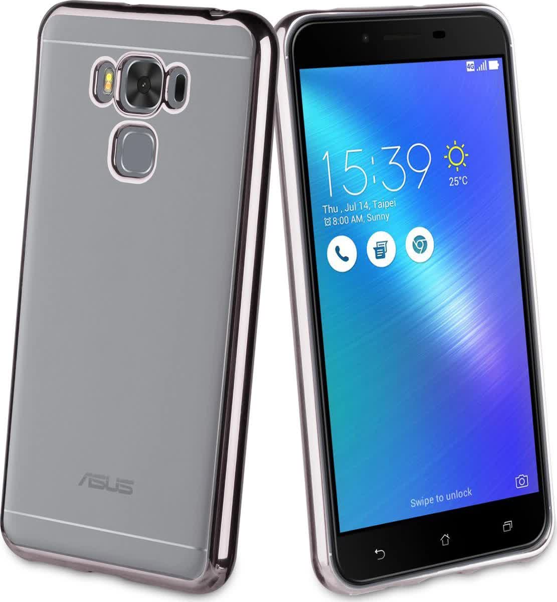 Чехол-накладка Muvit Bling Case для Asus Zenfone 3 Max ZC553KL (5,5) металлик