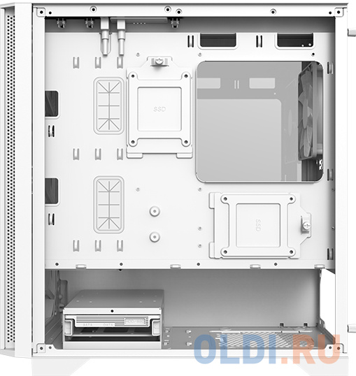 Корпус microATX MONTECH AIR 100 LITE White Без БП белый