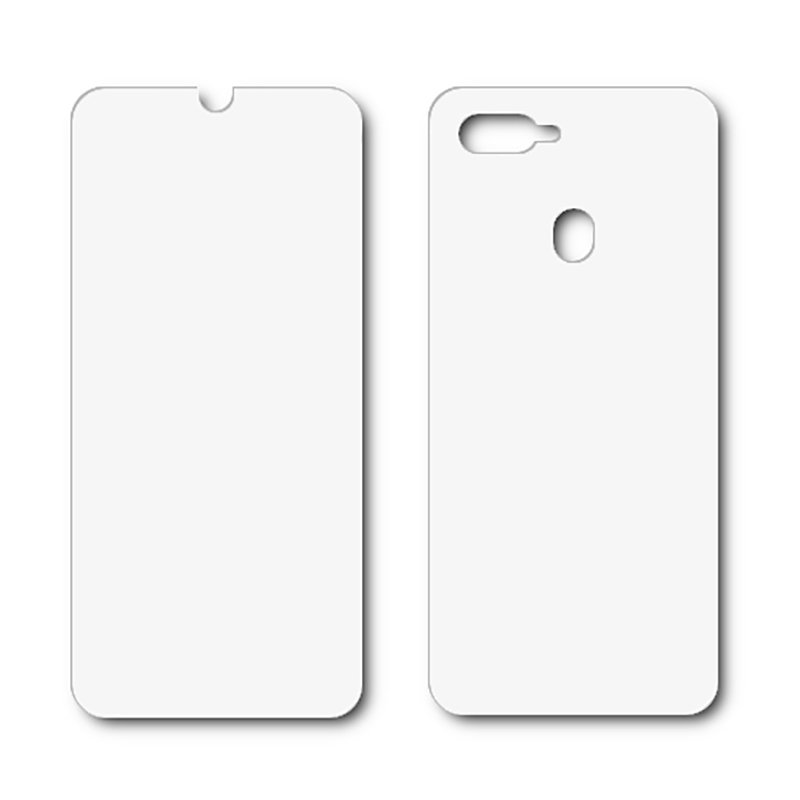 Гидрогелевая пленка LuxCase для Oppo F9 0.14mm Front and Back Transparent 87662