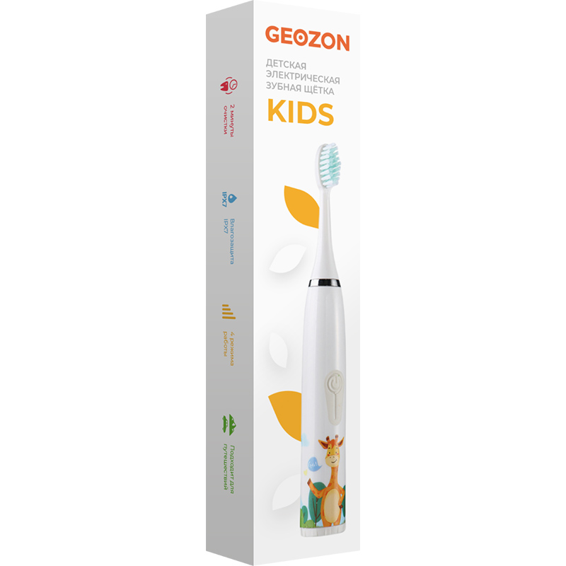 Зубная электрощетка Geozon Kids White G-HL03WHT в Москвe