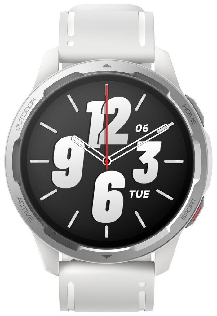 Смарт-часы Xiaomi Watch S1 Active, 1.43" Amoled, белая луна (BHR5381GL)