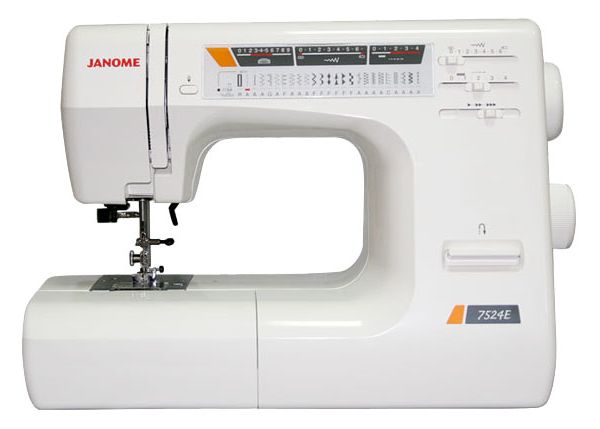 Швейная машина Janome 7524 E белый в Москвe