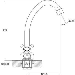 Смеситель для кухни G.lauf JML (JML4-A605)