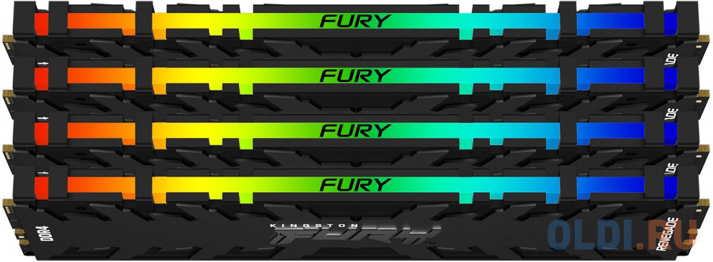 Kingston 32GB 3200MHz DDR4 CL16 DIMM (Kit of 4) FURY Renegade RGB в Москвe