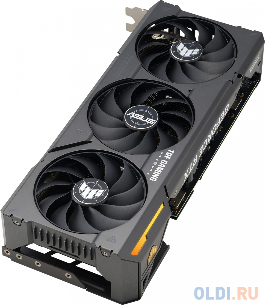 Видеокарта Asus PCI-E 4.0 TUF-RTX4070S-O12G-GAMING NVIDIA GeForce RTX 4070 Super 12Gb 192bit GDDR6X 2475/21000 HDMIx1 DPx3 HDCP Ret