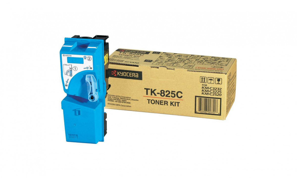 Тонер-картридж Kyocera TK-825C (1T02FZCEU0) Cyan