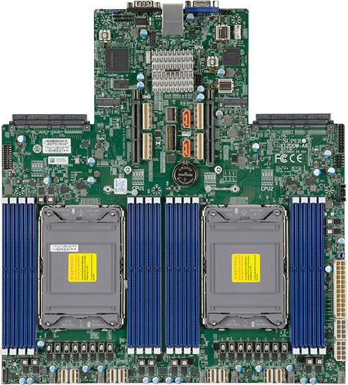 Материнская плата Supermicro X12DDW-A6, 2xSocket4189, iC621A, 16xDDR4, 4PCI-Ex16, 2xM.2-PCI-E, 10SATA3 RAID 0/1/5/10, IPMI, 4xUSB 3.1, VGA, Proprietary, Bulk (MBD-X12DDW-A6-B)