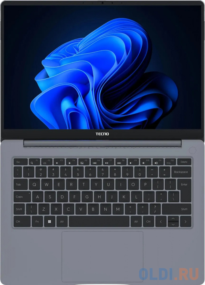 Ноутбук TECNO MegaBook T1, 14.1",  IPS, Intel Core i5 1155G7 2.5ГГц, 4-ядерный, 16ГБ LPDDR4, 512ГБ SSD,  Intel Iris Xe graphics , Windows 11 Home