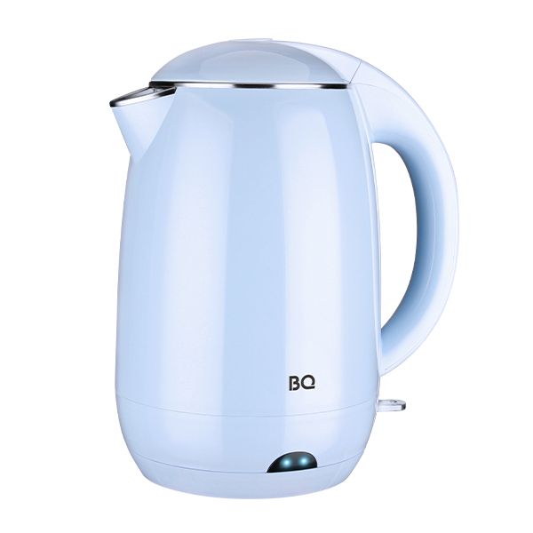 Чайник BQ KT1702P 1.8л. 2200Вт, сталь/пластик, голубой